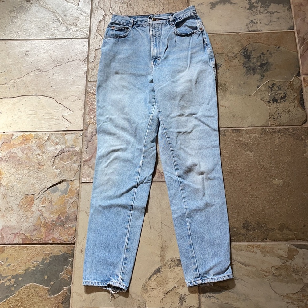 Vintage 80's/90's Gitano Acid Washed Hi-Rise Mom Jeans Size 28